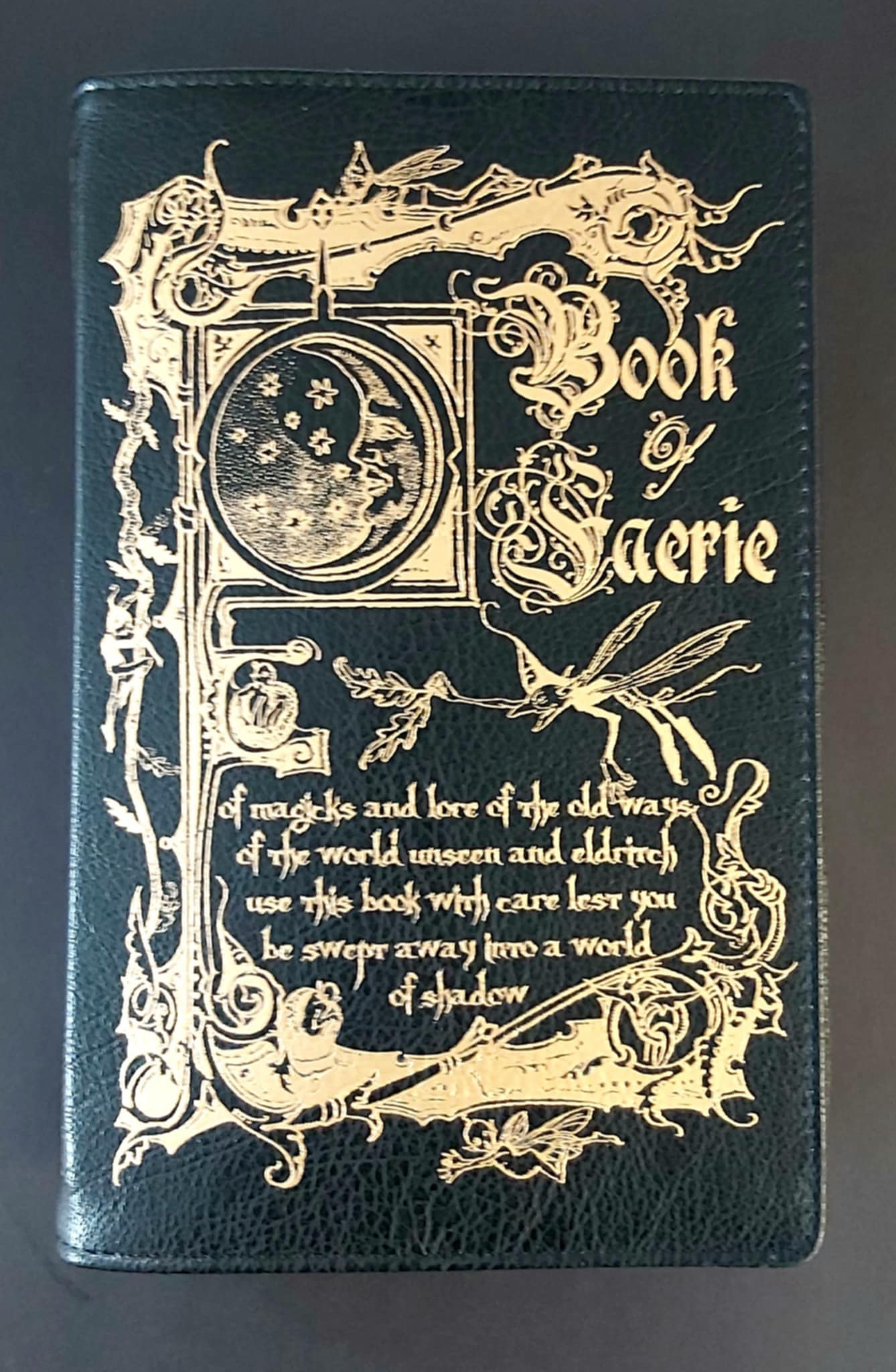 Book of Faerie clutch purse