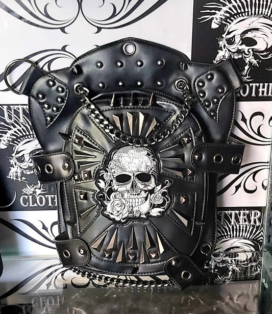 Skull tactical leg bag