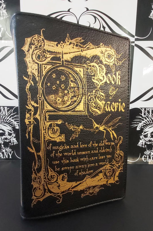 Book of Faerie clutch purse